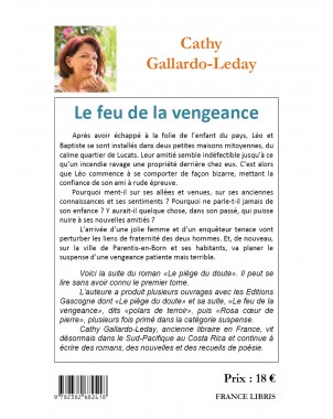 Le feu de la vengeance - tome 2 - de Cathy Gallardo-Leday