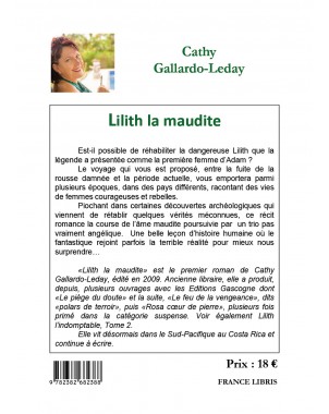 Lilith la maudite Tome 1 de Cathy Gallardo-Leday