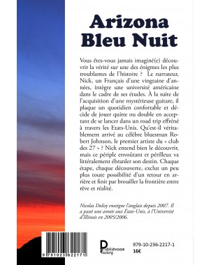 Arizona Bleu Nuit de Nicolas Dolisy