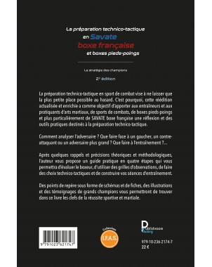 La préparation technico-tactique en Savate, boxe française et boxe pieds-poings. Victor Sebastiao