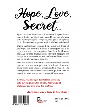 Hope, Love, Secret  Tome 2 - Arrivera-t-elle à faire le bon choix ? de Mathilde Foucré