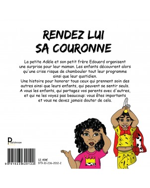 Rendez lui sa couronne de Anaïs Lusevikueno - illustratrice : Floriane Gonzalez