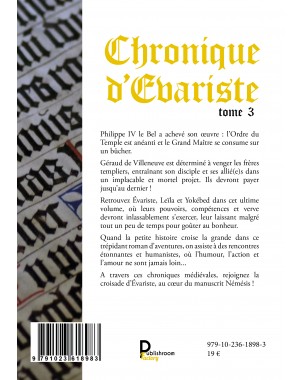 Chronique d'Evariste -Le Manuscrit Némésis de Seth Horvath