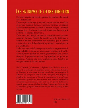 Les entraves de la restauration de Aurélien Pauwels