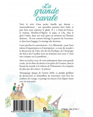 La grande cavale, Récit d'un tour du monde en famille…en pleine pandémie de Claire & Ibrahim El Kebir