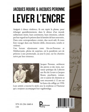 LEVER L'ENCRE de Jacques ROURE & Jacques PERONNE