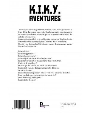 K.I.K.Y. AVENTURES Tome 2 de Florent Le Guyader