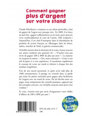 "Comment gagner plus d'argent sur votre stand" de Claude Kleinhentz