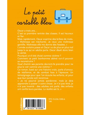 "Le petit cartable bleu" d'Elsa Piel