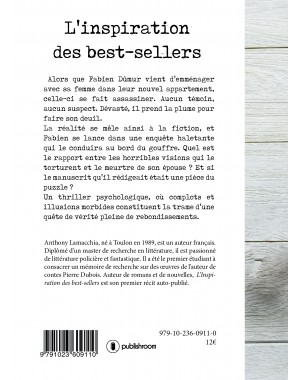 "L'inspiration des best-sellers" de Anthony Lamacchia