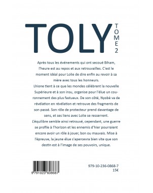 "Toly- tome 2" de Edwige Laure Nguenya