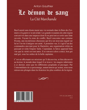 "Le démon de sang - Tome 1" d'Anton Gauthier