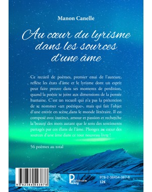 Au cœur du lyrisme dans les sources d'une âme de Manon Canelle