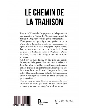 Le chemin de la trahison Tome 2 de Didier BERNARD