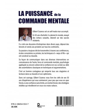 LA PUISSANCE  de la COMMANDE MENTALE de Gilbert Cezerac