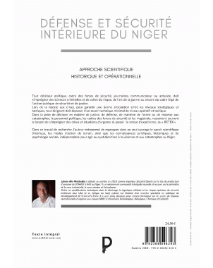 Défense et sécurité intérieure du Niger de Labran Alio Maidoukia