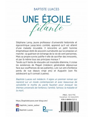 Une étoile filante de Baptiste Luaces