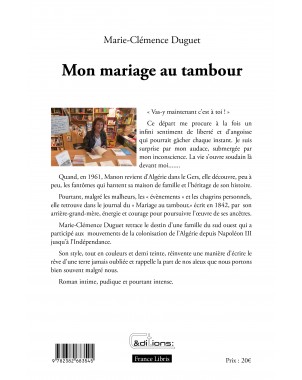 Mon mariage au tambour de Marie-Clémence Duguet