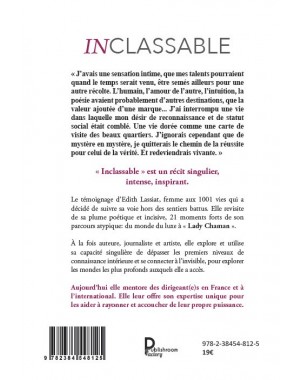 INCLASSABLE - Itinéraire d’une chamane contemporaine de EDITH LASSIAT