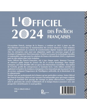 L'Officiel 2024 Des FinTech Françaises de Investance Partners
