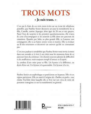 TROIS MOTS - Témoignage d'une mère sur la transidentité de Pauline Senier