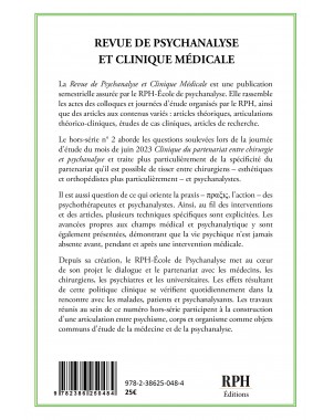 Revue de Psychanalyse et Clinique Médicale Hors-Série n° 2 de RPH Éditions