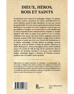 DIEUX, HÉROS , ROIS ET SAINTS.Mythes, sagas et littérature épique de l'Irlande ancienne. Livre 1 Aux origines de Léo Scaravella