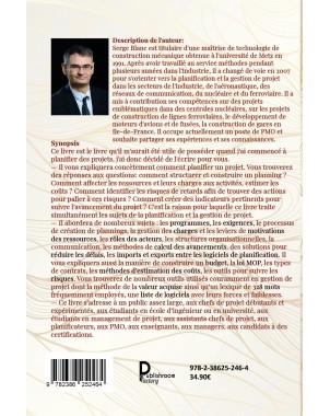 De la planification à la gestion de projet-Planifier un projet pour réduire les délais et les coûts de Serge Blanc