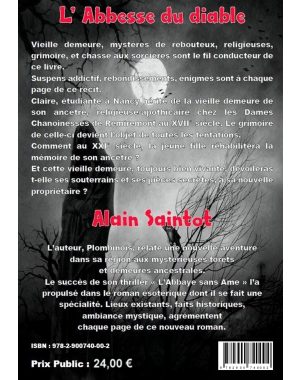 L'abbesse du Diable de Alain Saintot et Philippe Balland