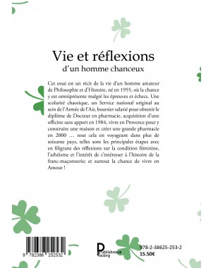 Vie et réflexions d'un homme chanceux de Patrick Hirtz