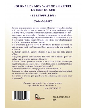 Journal de mon voyage spirituel en Inde du Sud de Christel Grave