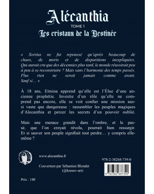 Alécanthia tome 1 Les cristaux de la Destinée de S.OWL
