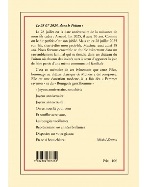 VIVE LA VIE : le Jubilé Pièce en 5 actes de MICHEL KENTON