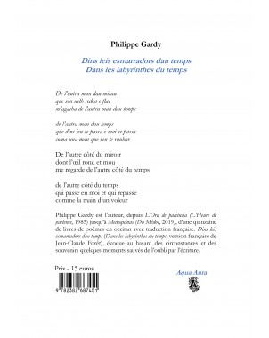 Dins leis esmarradors dau temps/Dans les labyrinthes du temps de Philippe Gardy