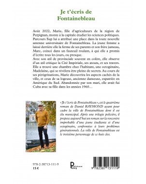 Je t'écris de Fontainebleau