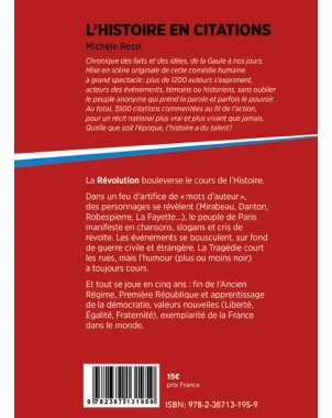 L'HISTOIRE EN CITATIONS : Révolution