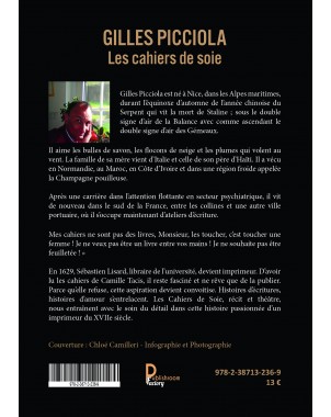 Les cahiers de soie de Gilles Picciola