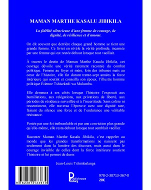 MAMAN MARTHE KASALU JIBIKILA de Jean-Louis Tshimbalanga