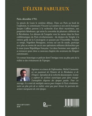 L'Élixir fabuleux - Un polar historique au cœur de la Révolution française