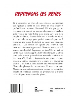 Reprenons les rênes