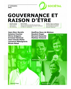 Revue sociétal : Gouvernance et raison d'être de Institut de l'entreprise