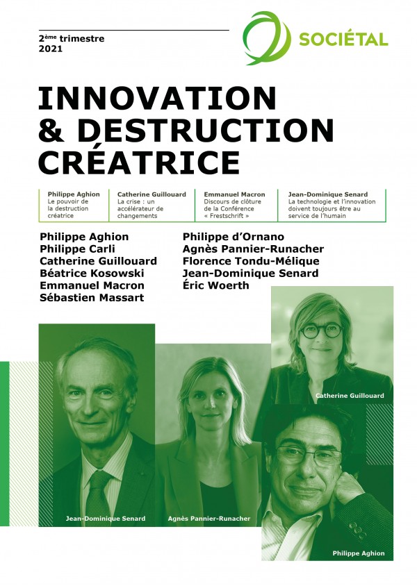 Revue Sociétal : Innovation et destruction créatrice de Institut de l'entreprise 