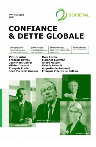 Revue Sociétal : Confiance & Dette globale de  Institut de l'entreprise