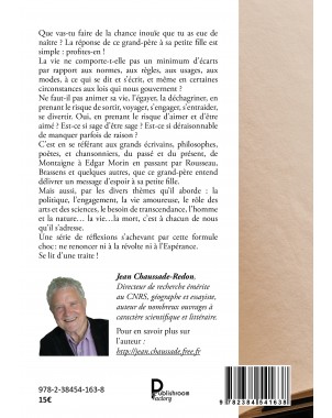 J'écris pour toi de Jean Chaussade-Redon