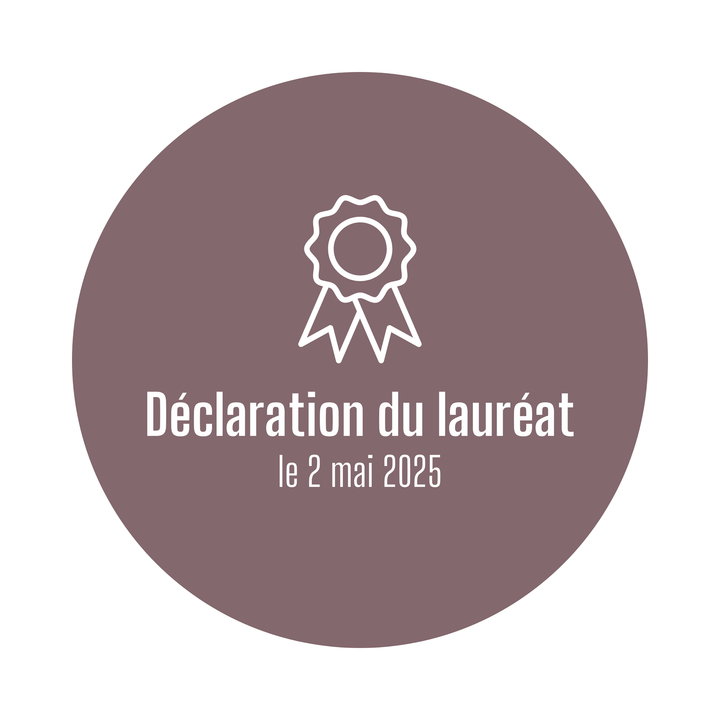 Déclaration Lauréat